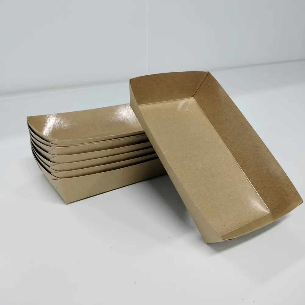 Paper box tray